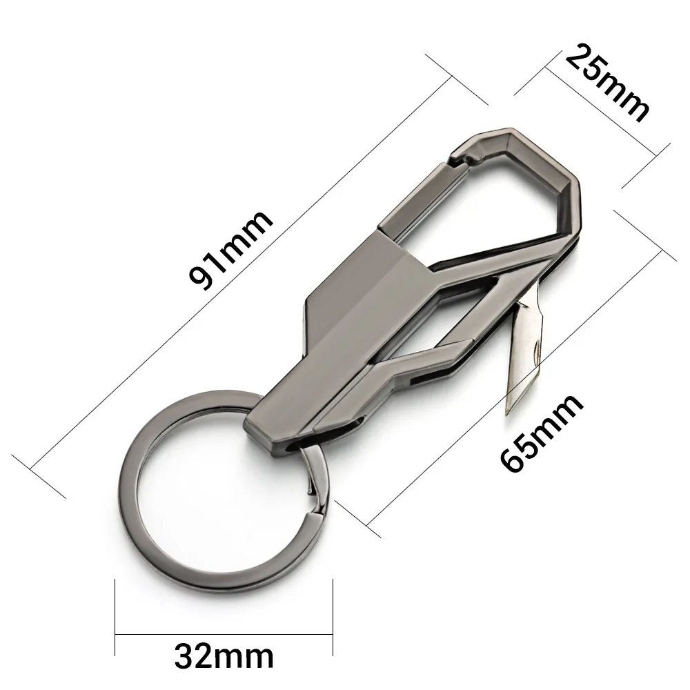 Dao Mini Móc Khóa Có Thể Gấp G - đánh giá và giá Initial Ring Custom