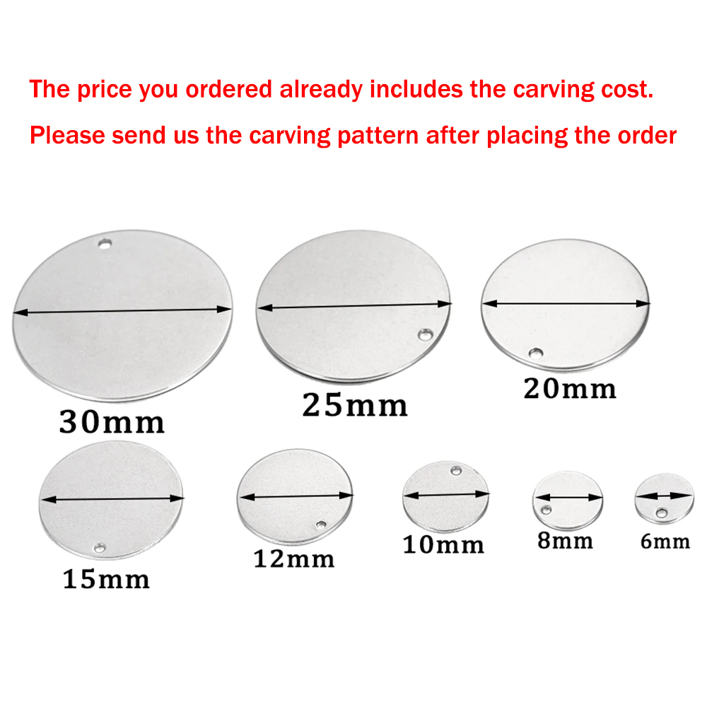 100pcs Custom Laser Engrave LO - đánh giá và giá Pet Portrait Custom