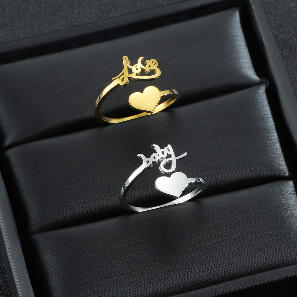 Atoztide Personalized Custom N - đánh giá và giá Initial Ring Custom