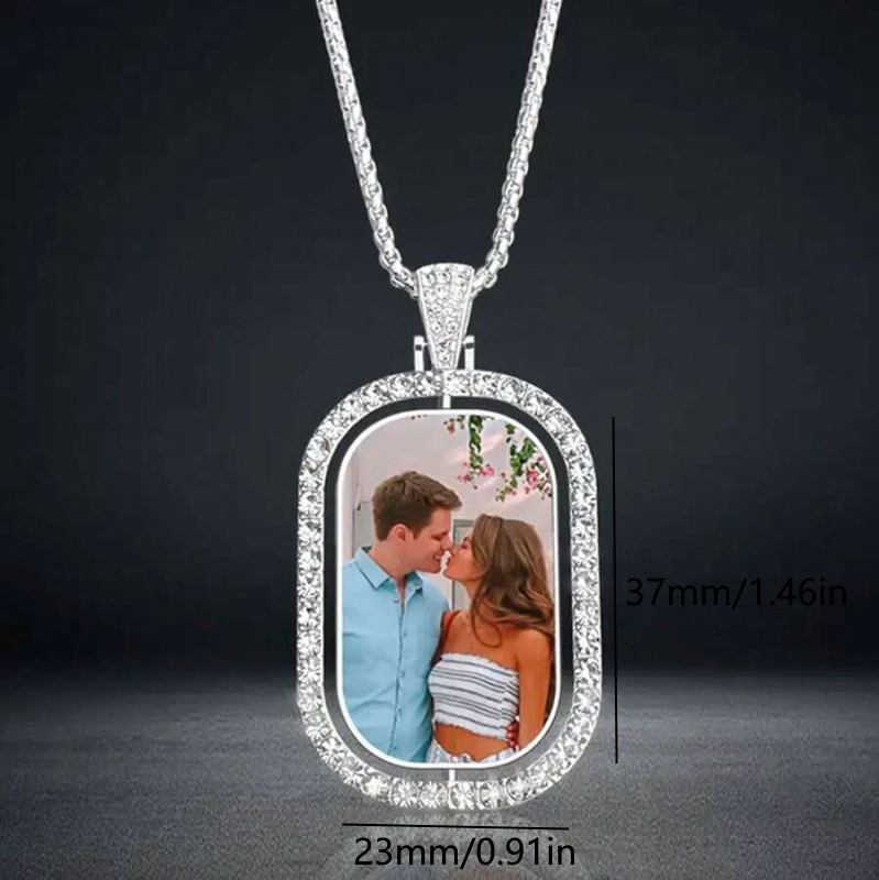Custom Photo Pendant Necklace, - đánh giá và giá Pet Portrait Custom