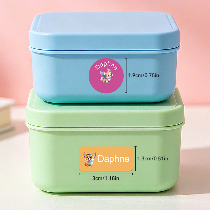 Personalized Name Labels-Stora - đánh giá và giá Personalized Name Box