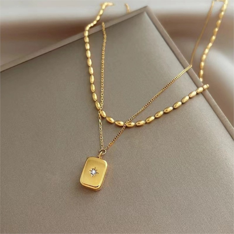 ANENJERY 316L Stainless Steel  - đánh giá và giá Birth Flower Necklace